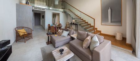 Best 3 bedroom villa Seminyak - Preview of the living room inside the luxury villa