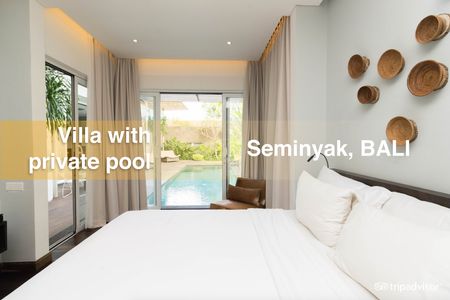 Seminyak villas with private pool in Bali