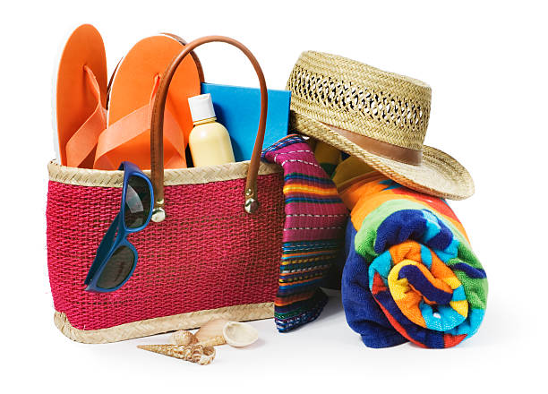 sunglasses, hat, sandals for raja ampat trip