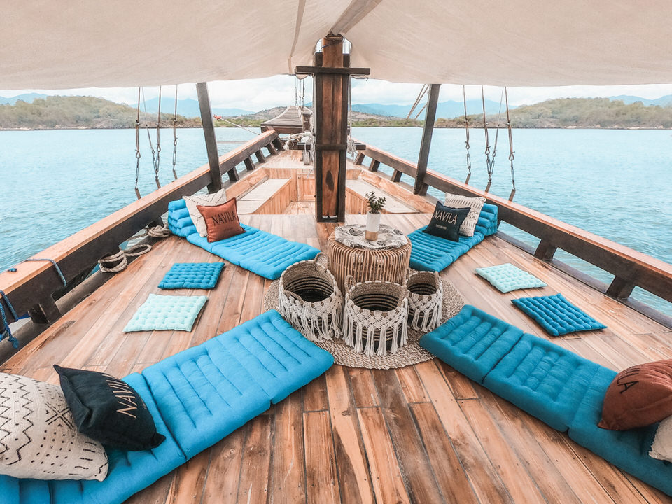 Komodo Sailing Trip (Labuan Bajo, Indonesia) With Navila Liveaboard - deck area