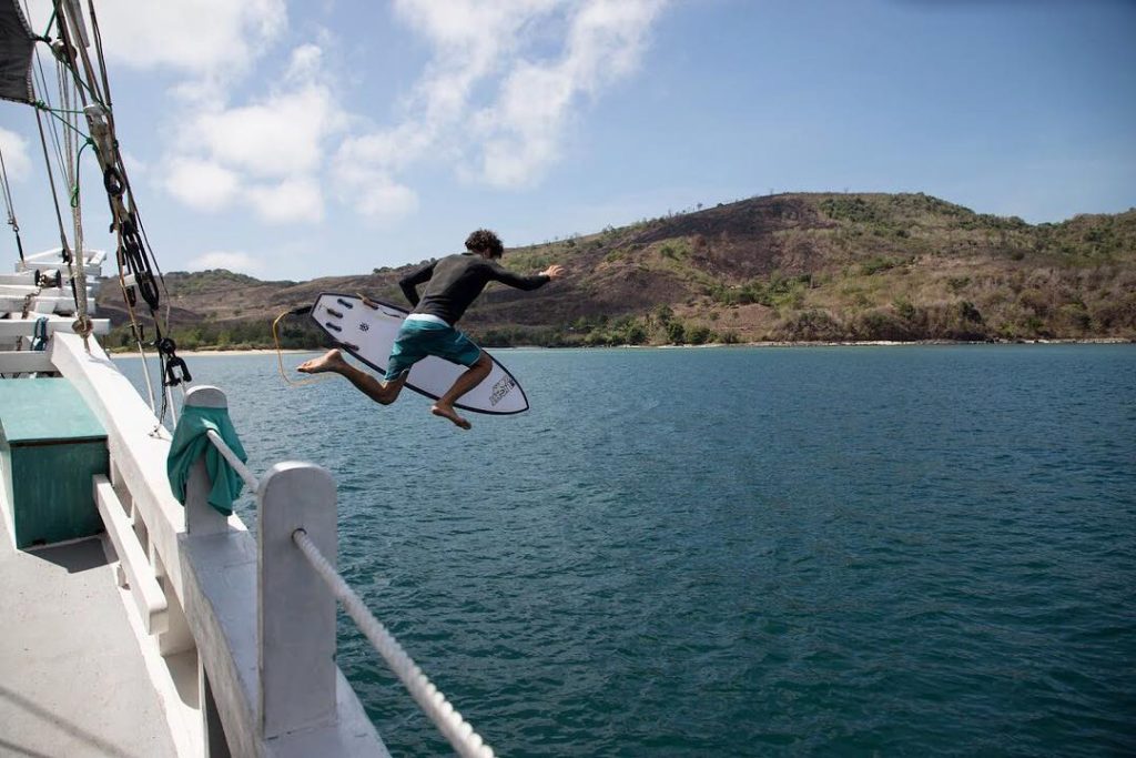 surf charter in Indonesia